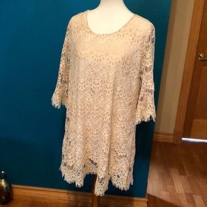 Lace dress size 1X (new never worn but no tags)